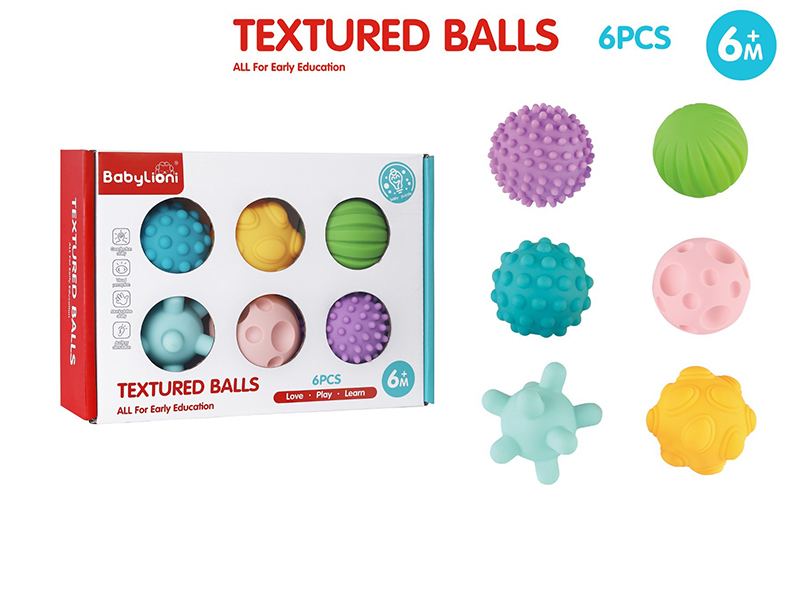Textures Balls 6pcs