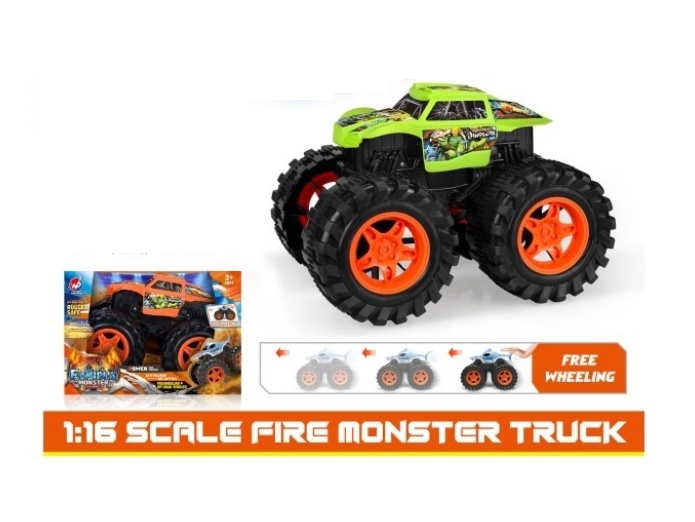 1:16 Wind And Fire Wheel Short Truck Inertia Car