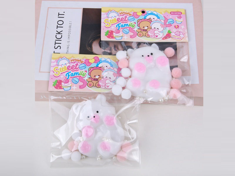 Jelly Kneading Game, Spray-Painted And Colored Licking Dog, Pearl + Hairball + Card Head