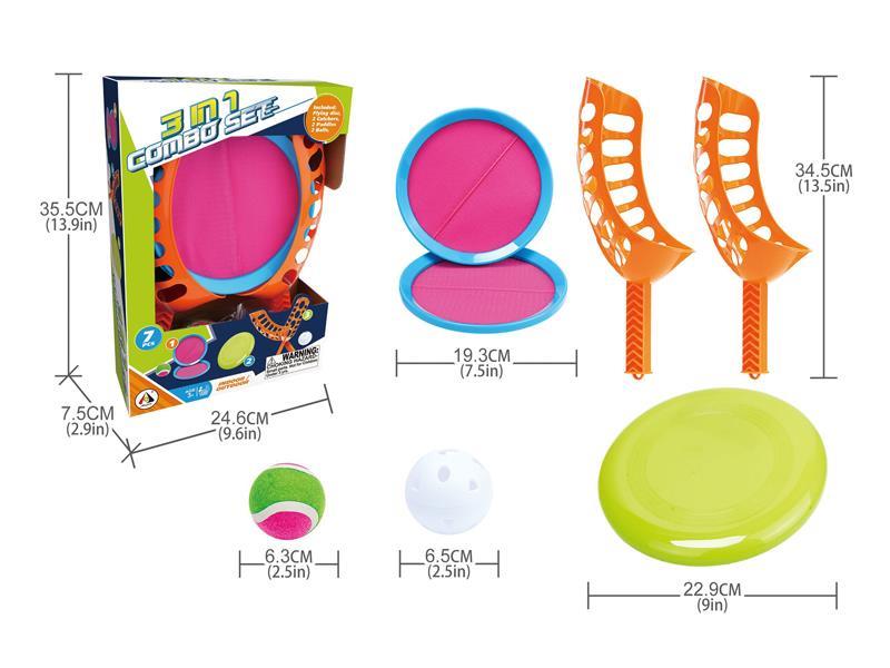 3-In-1 Sports Toy Set