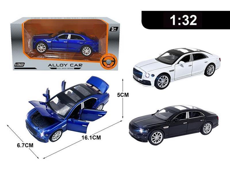 1:32 Pull Back Alloy Car Model(With Lights And Sound)