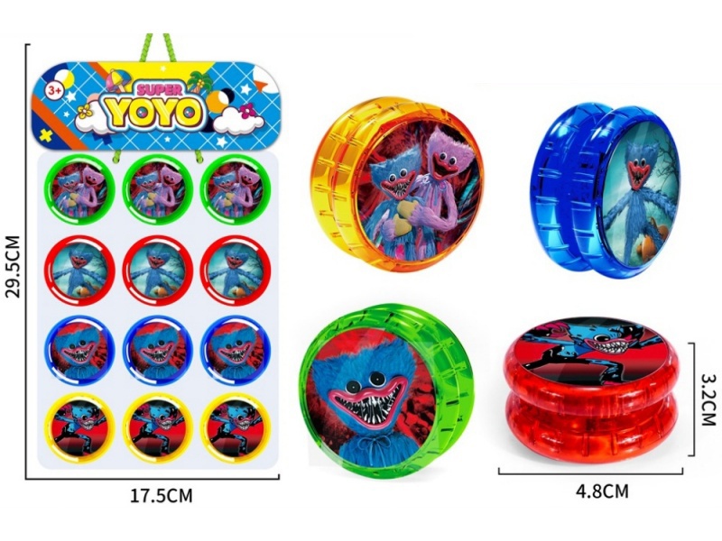 Poppy Yo-Yo (12Pcs)