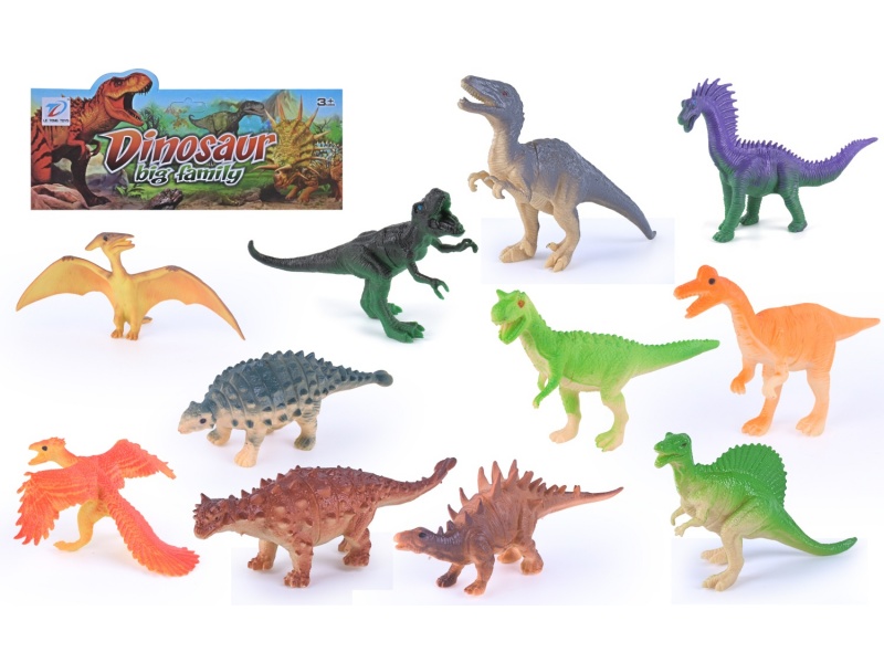 Solid Simulation Dinosaur 11Pcs