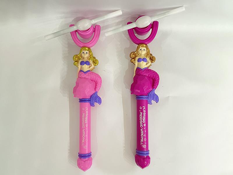 Mermaid Windmill Flash Stick With 5 Lights(No Music)