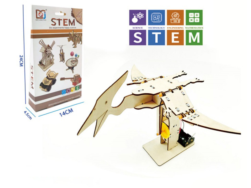 DIY Wooden Electric Pterosaur