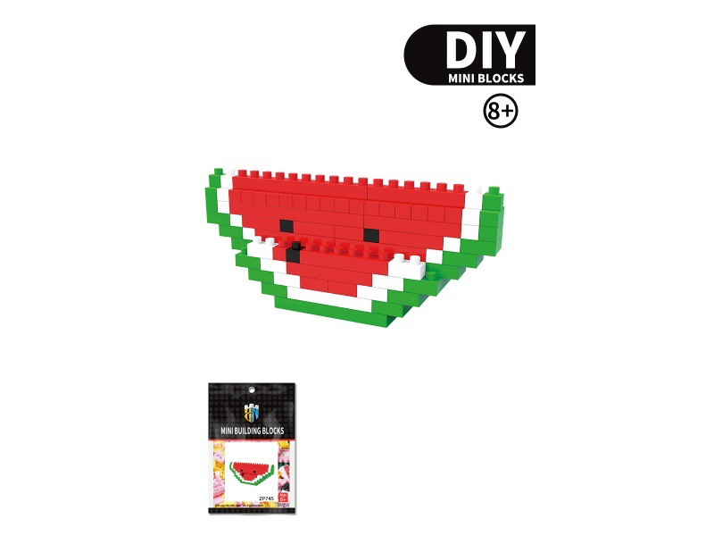 Watermelon Building Block Fruit Series 88PCS