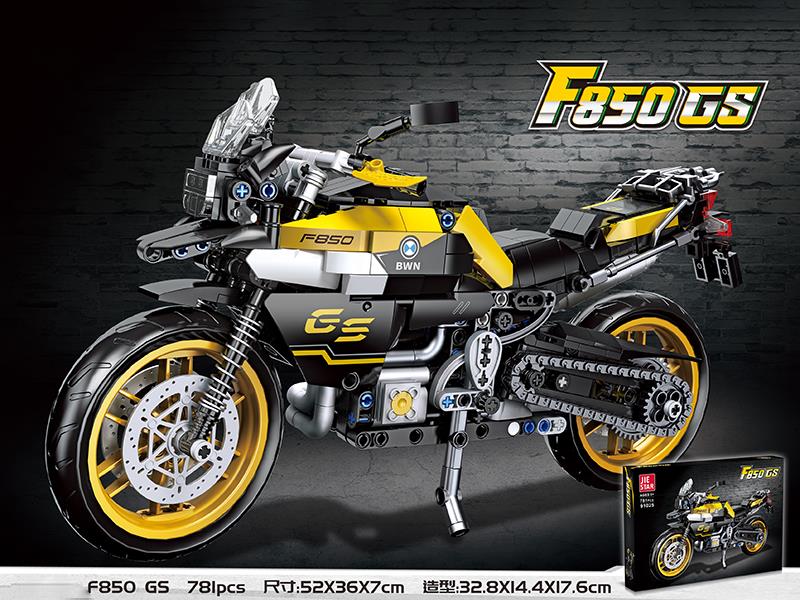 F850 GS Motorcycle Model Building Blocks 781pcs