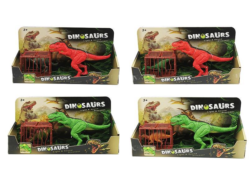 Dinosaur Set With Sound And Light