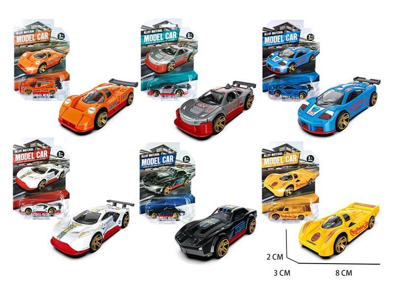 1:64 Slide Alloy Racing Car