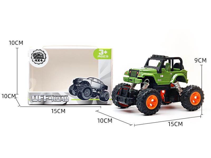 Pull Back Wrangler Climbing Car