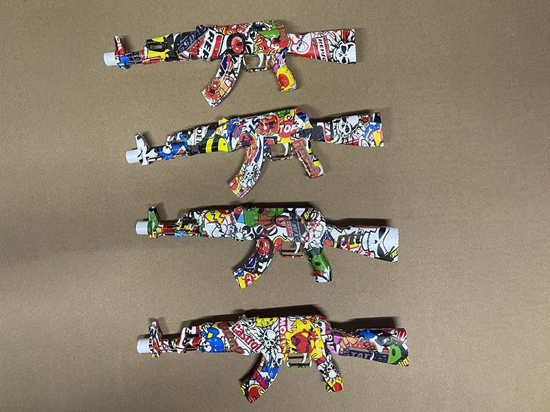 AK-47 Inflating Water Bomb Gun (With a Pack Of Water Bombs)