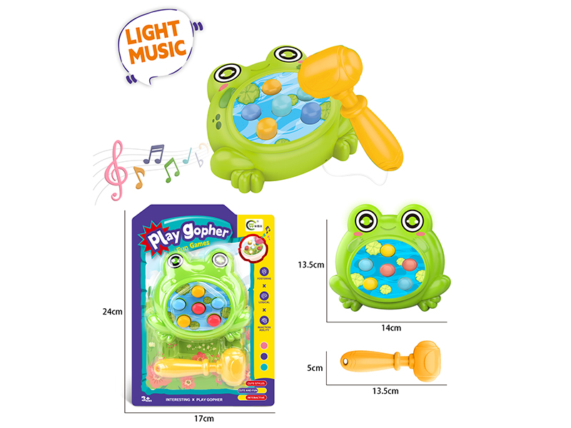 Whack-A-Mole With Light And Music/Frog