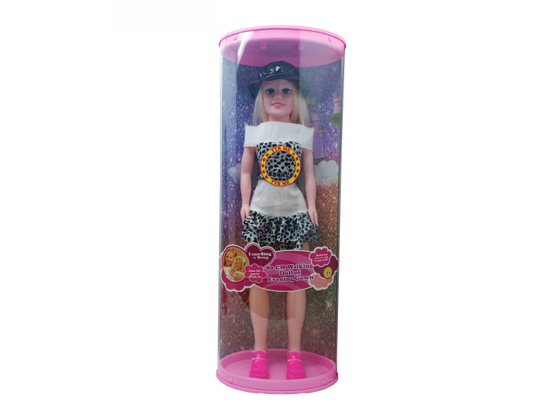 80cm Fashion And Walking Doll With Music(2xAG3 Batteries)