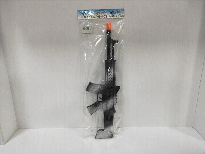 Linear Silver Flint Gun