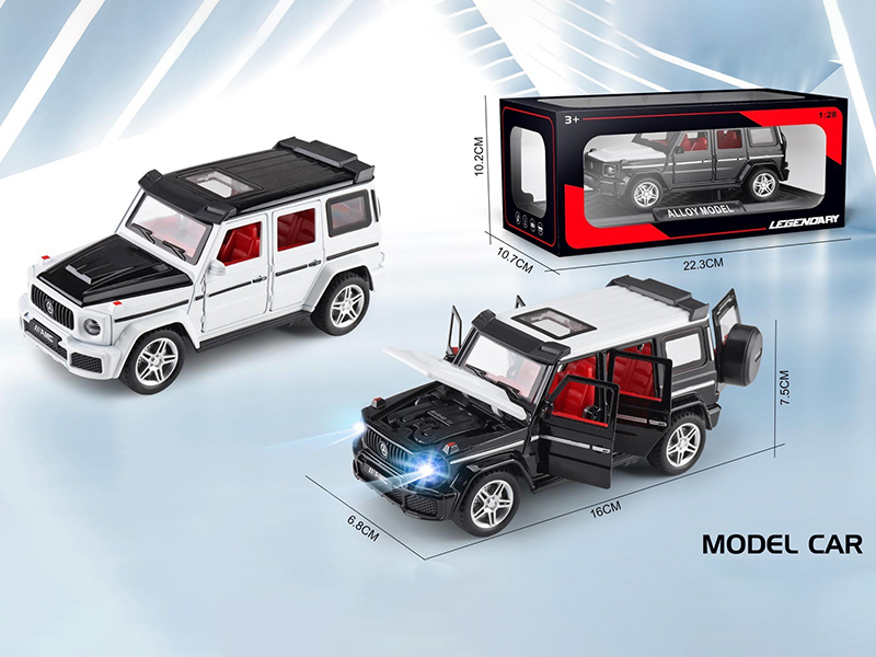 1:28 Brabus 700 Pull Back Alloy Car Model