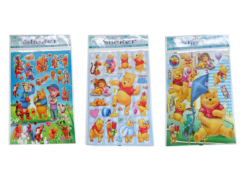 DIY Winnie The Pooh Stickers