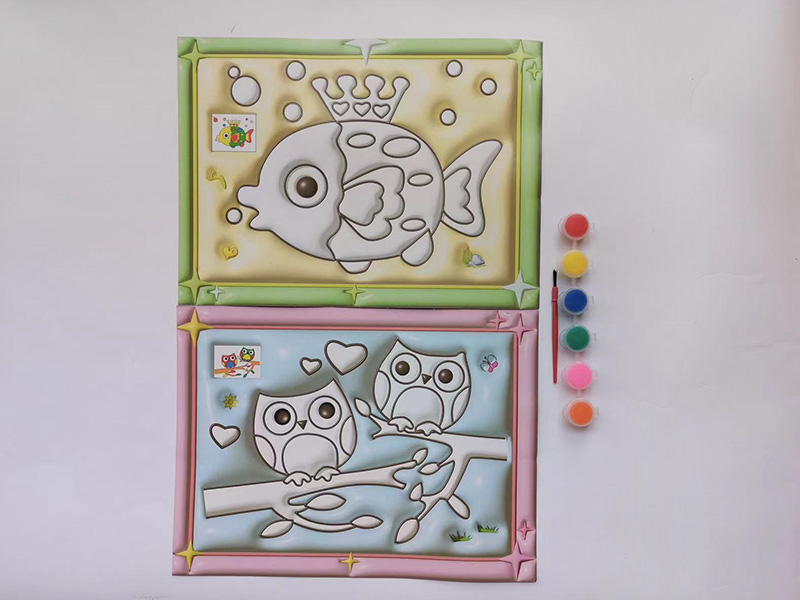 DIY 3D Watercolor Painting