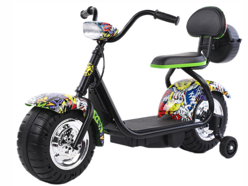 Children's Graffiti Motorcycle