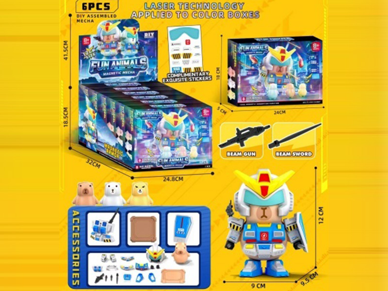 Strong Wind Magnetic Attraction Mecha