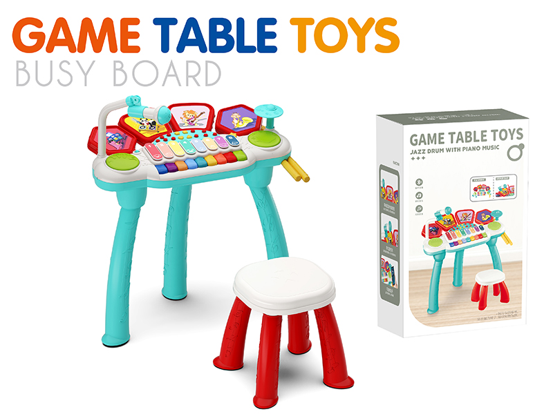 Music Toy Jazz Drum With Bluetooth + Chair