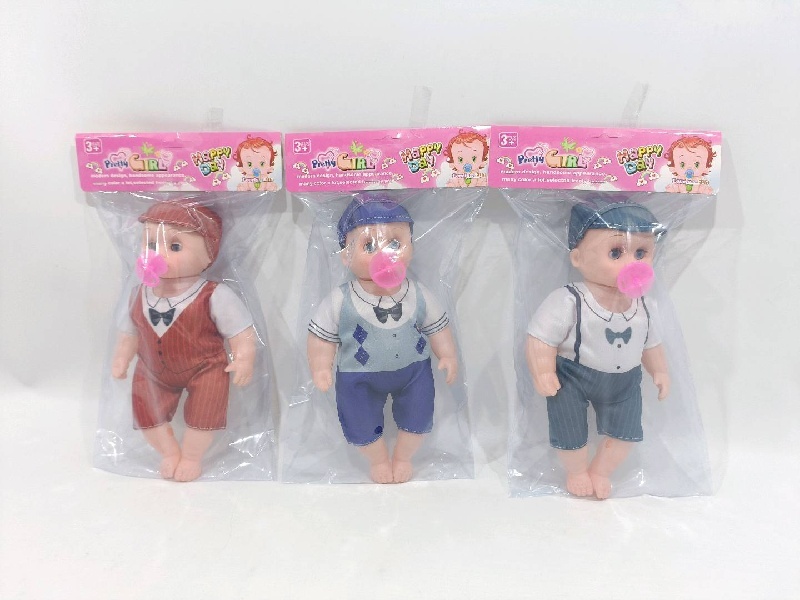 A 12-inch pacifier boy