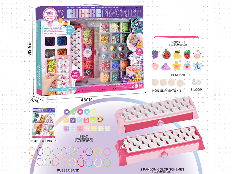 Rubber Bracelet DIY Set