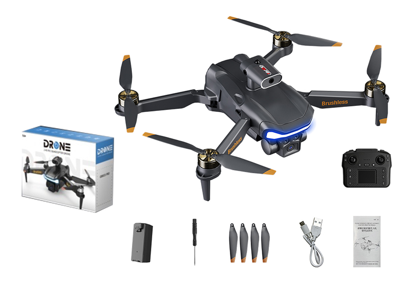 Remote Control Four-Axis Drone With Real-Time Transmission Display Screen