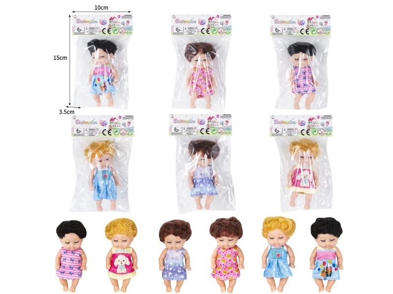 4-Inch Full-Body Sleeping Doll