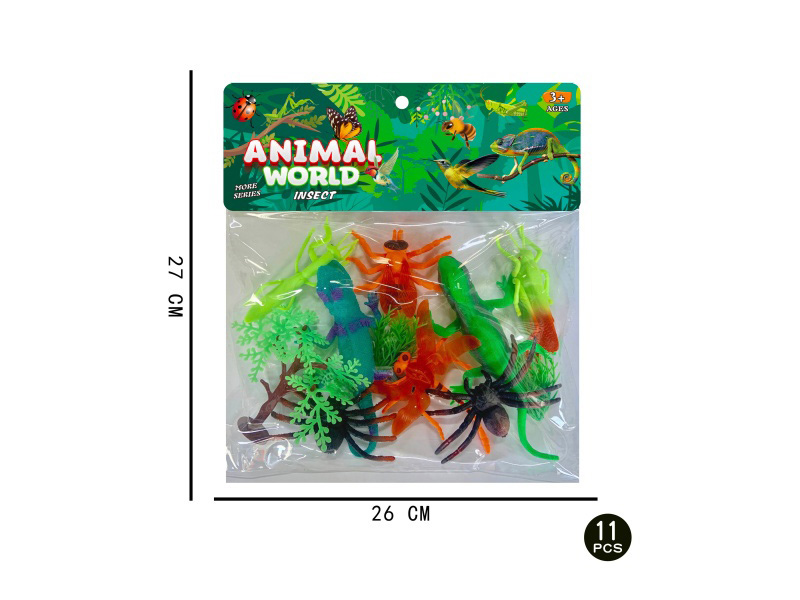 Insect Combination: 11 Pcs