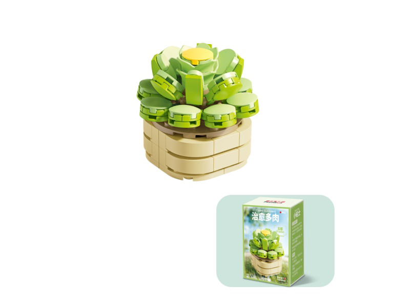 Building Blocks: 130 Pcs Of Small Succulents - Jade Butterfly