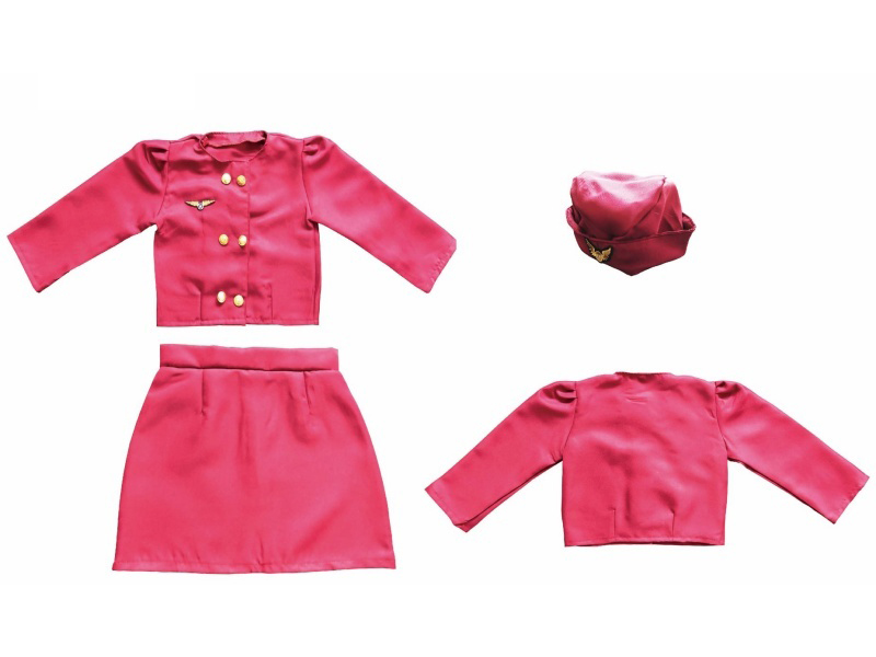 Flight Attendant Cosplay Costume