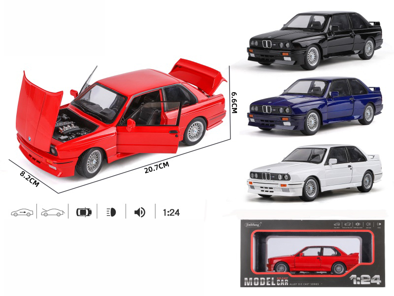 1:24 BMW M3 Streetcar Version Alloy Car