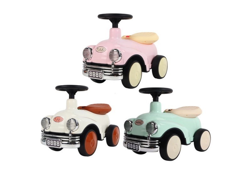 Children'S Retro Roller Coaster With Lights And Music