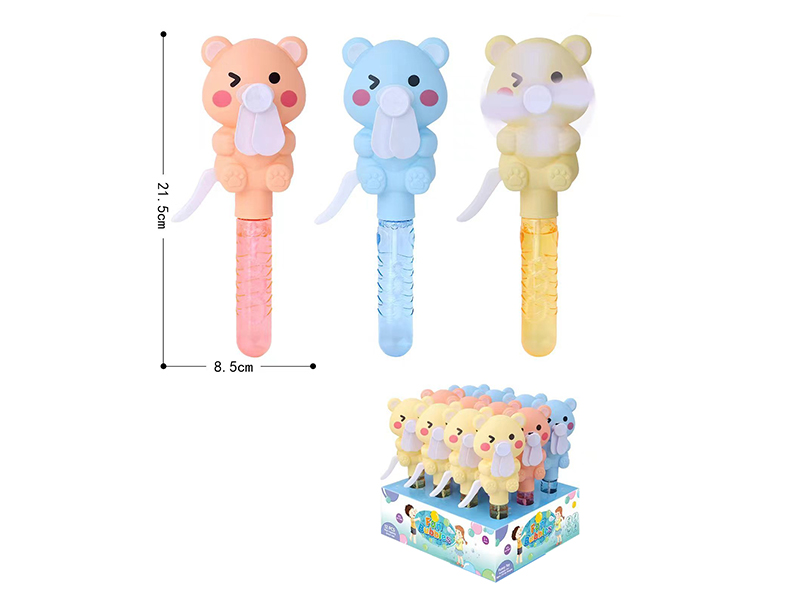 Bear Bubble Fan 12pcs