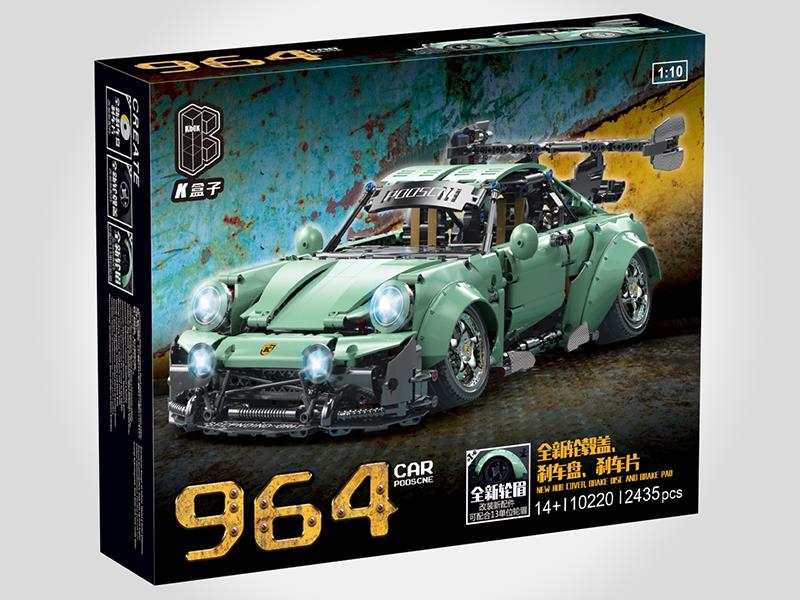 964 Building Blocks Car 2435PCS