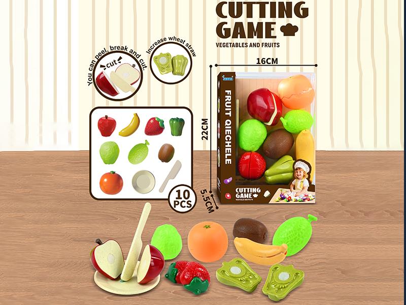 Cutting Fruit And Vegetable Set 10pcs