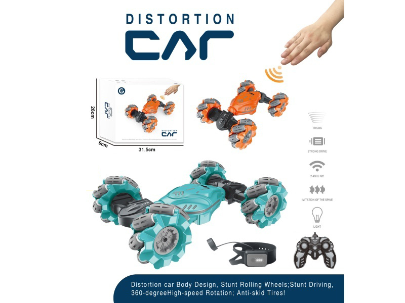 Small Twist Side-Running Remote Control Car (Without Watch)