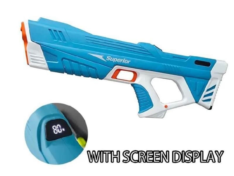 B/O Water Gun With Liquid Crystal Display