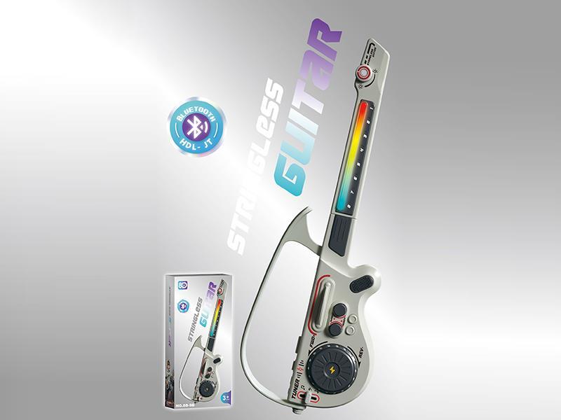 Multi-Functional DJ Guitar Bluetooth Version Gray