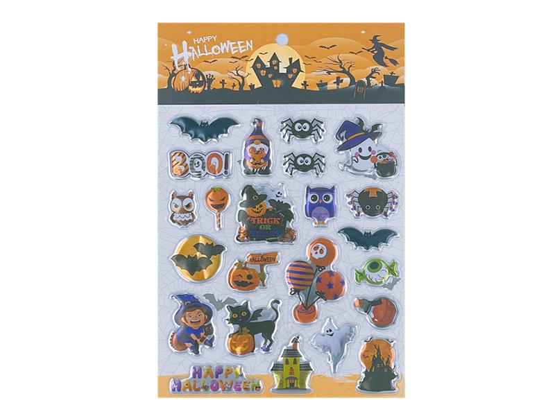 Large Size Halloween 3D Puffy Stickers