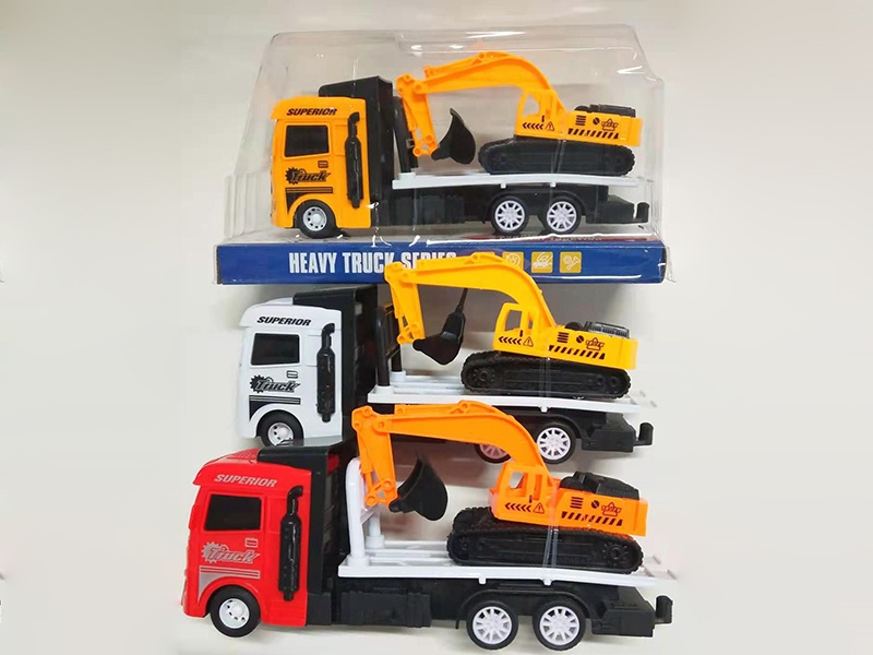 Friction Heavy Truck With Excavator