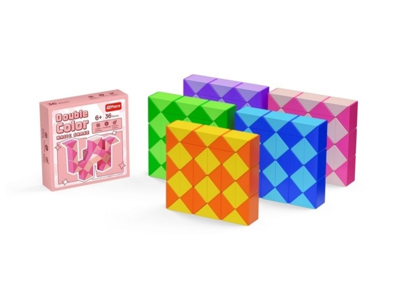 36-piece double-color magic ruler