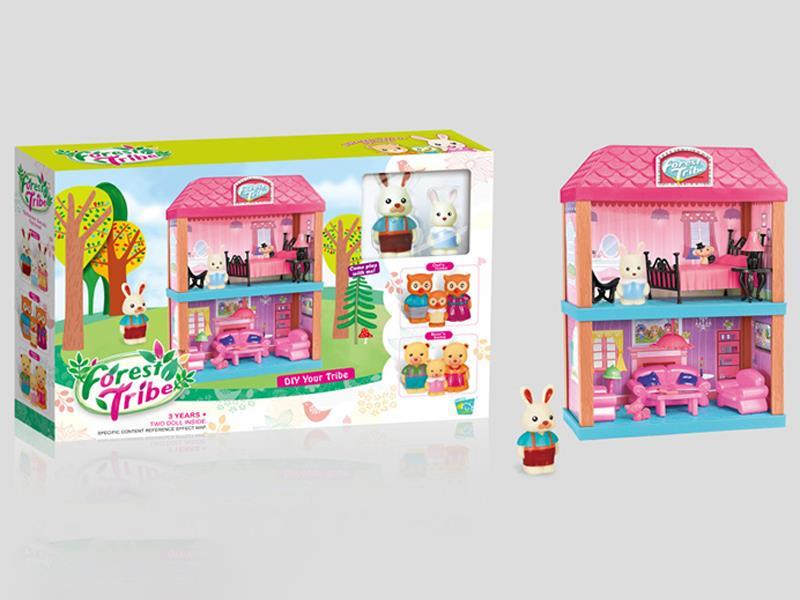 Forest Tribe Double Decker House