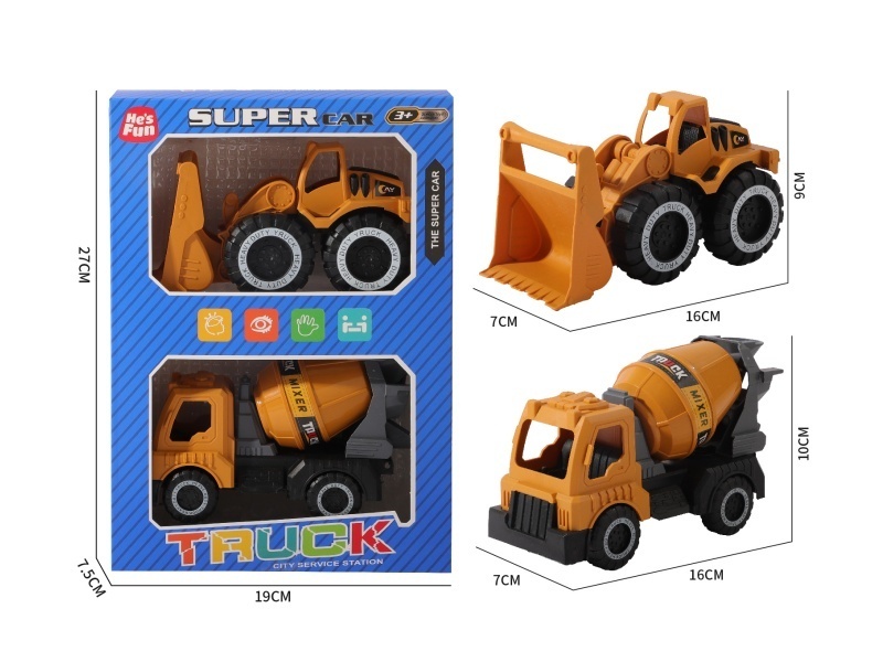 Sliding Engineering Mixer Truck Bulldozer