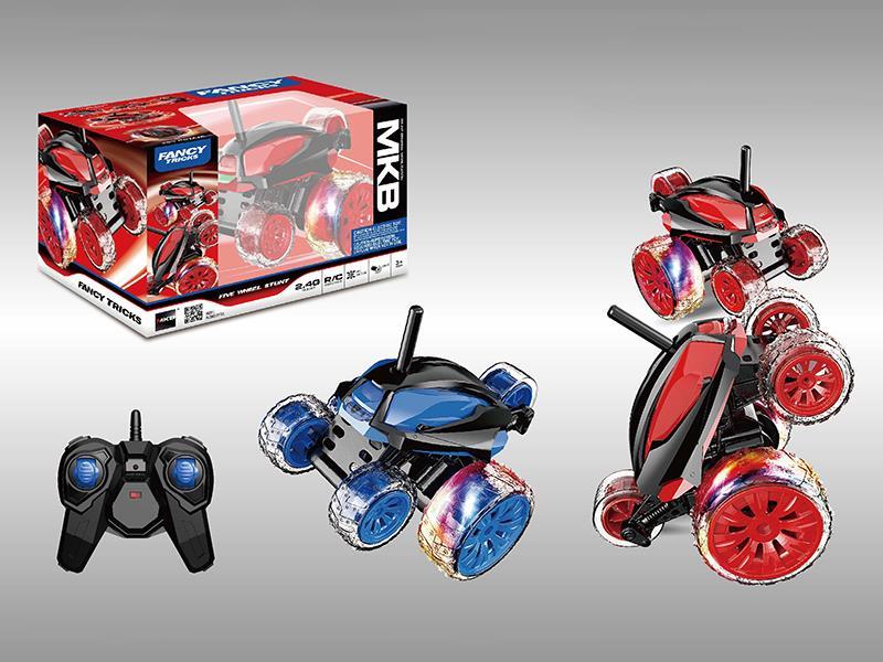2.4G Remote Control Five-Wheel Stunt Car
