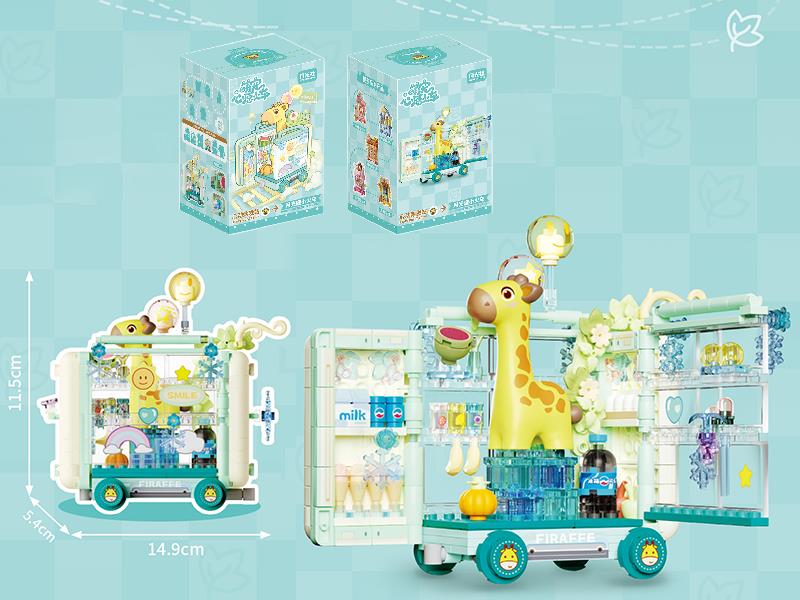 Moonlight Deer Little Train Building Blocks 443pcs