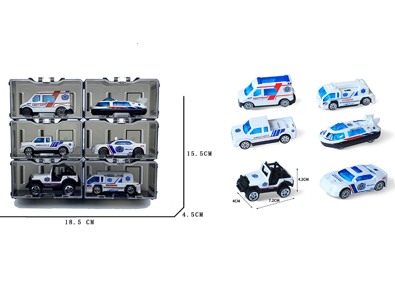 Slide Alloy Ambulance Storage Box Set