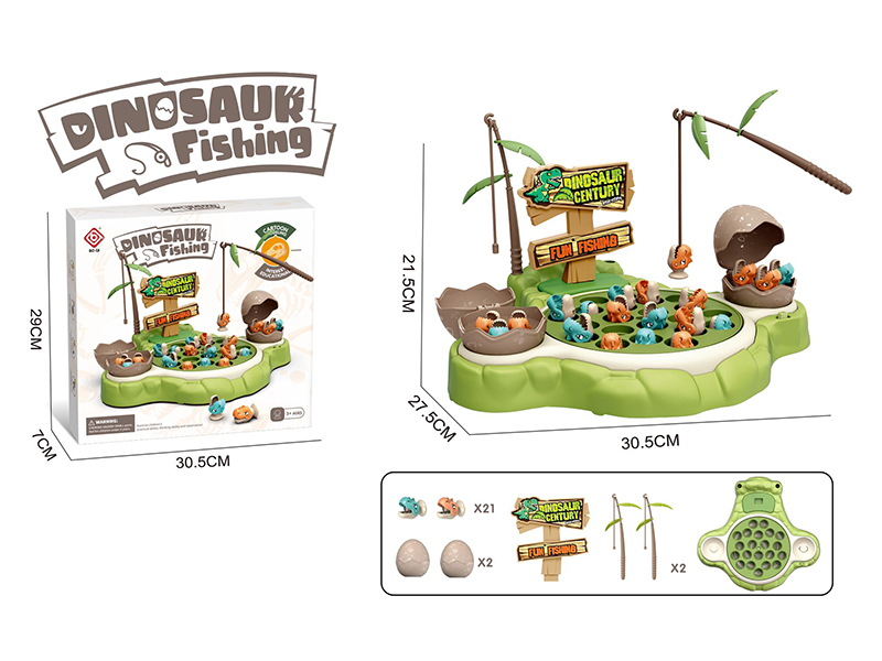 Dinosaur Fishing Game