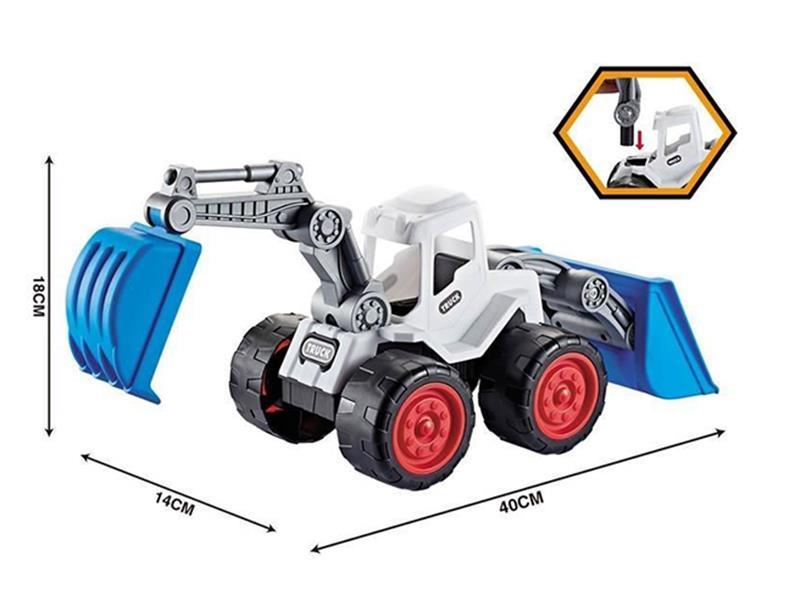 Slide Bulldozing Excavator