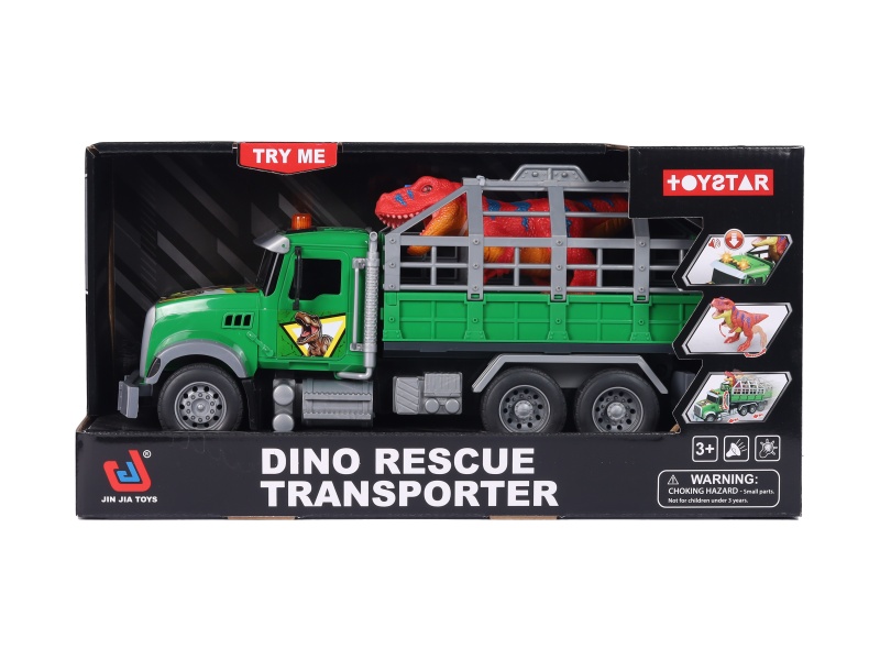 1:12 Inertial Dinosaur Car (Sound.) Lighting. Swinging. Multi-Functional